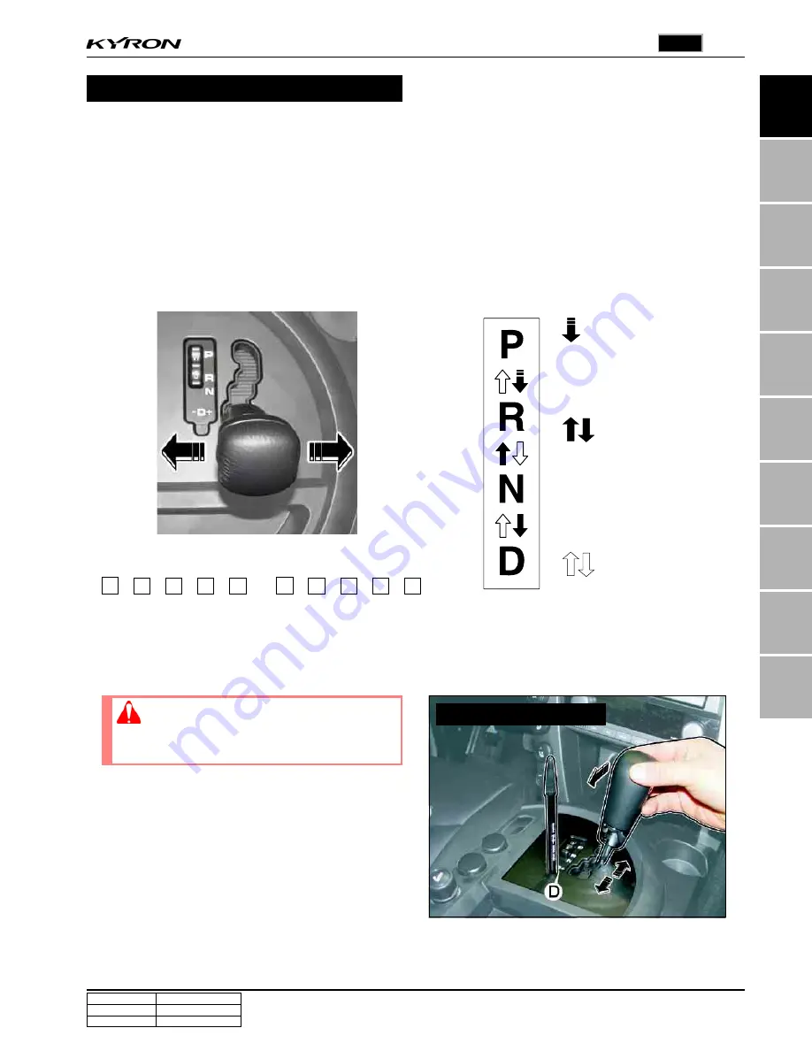 SSANGYONG KYRON 2006 Repair Manual Download Page 33