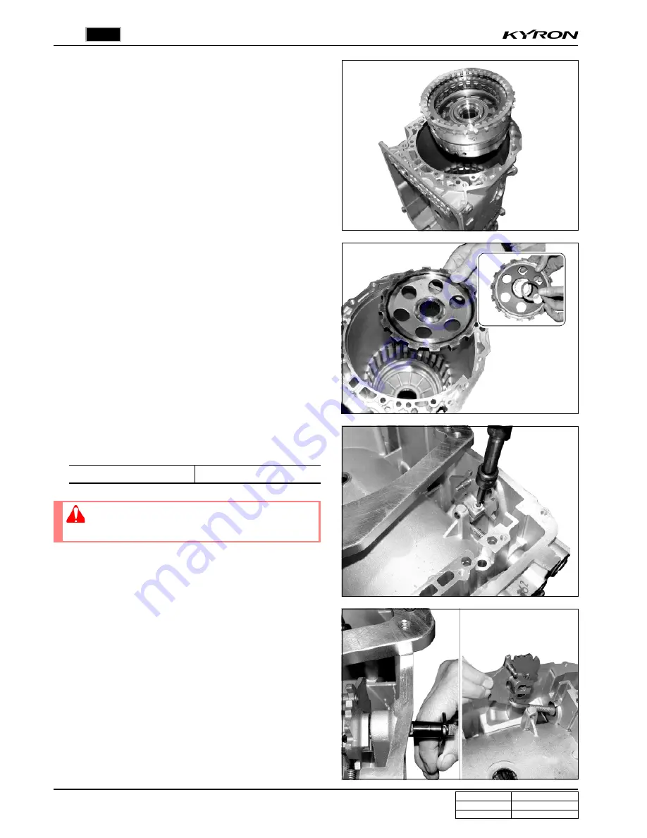 SSANGYONG KYRON 2006 Repair Manual Download Page 70