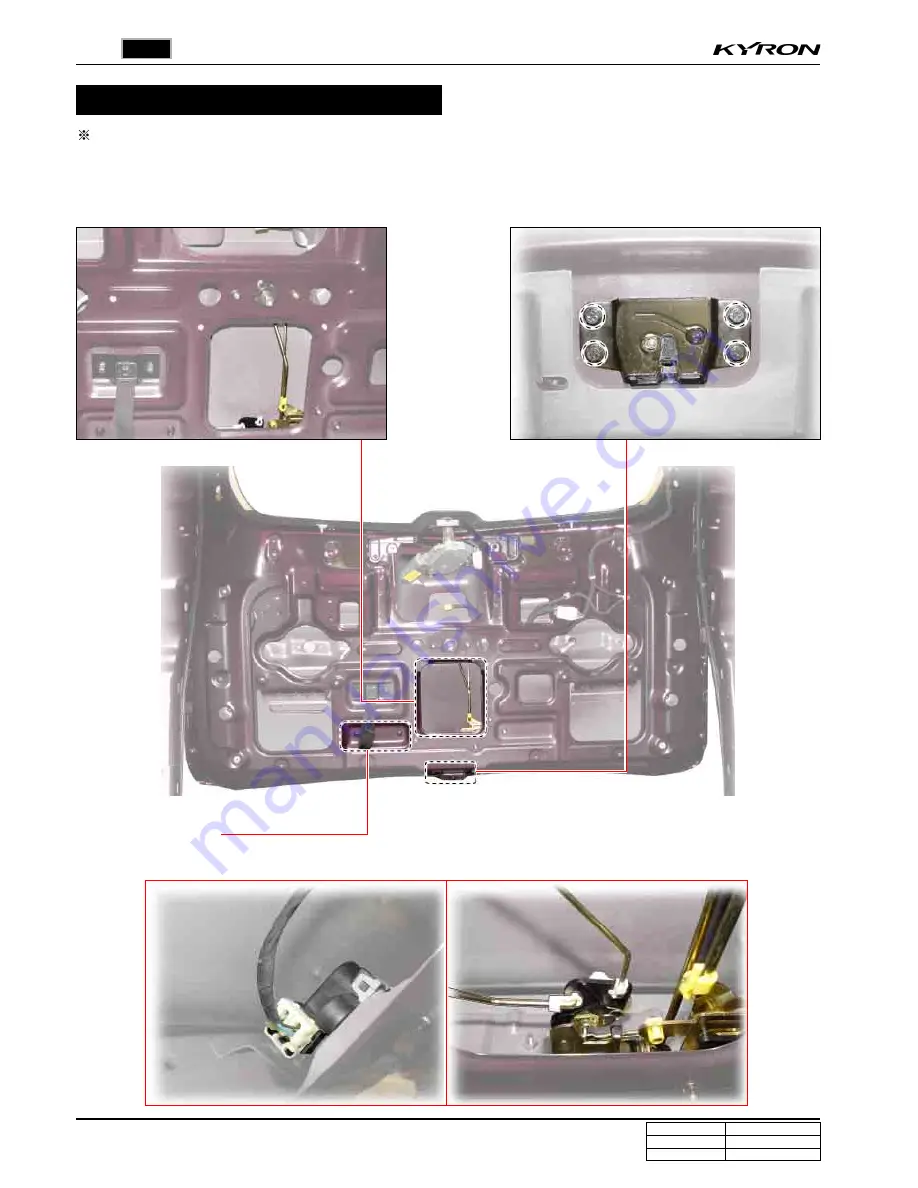 SSANGYONG KYRON 2006 Repair Manual Download Page 1040