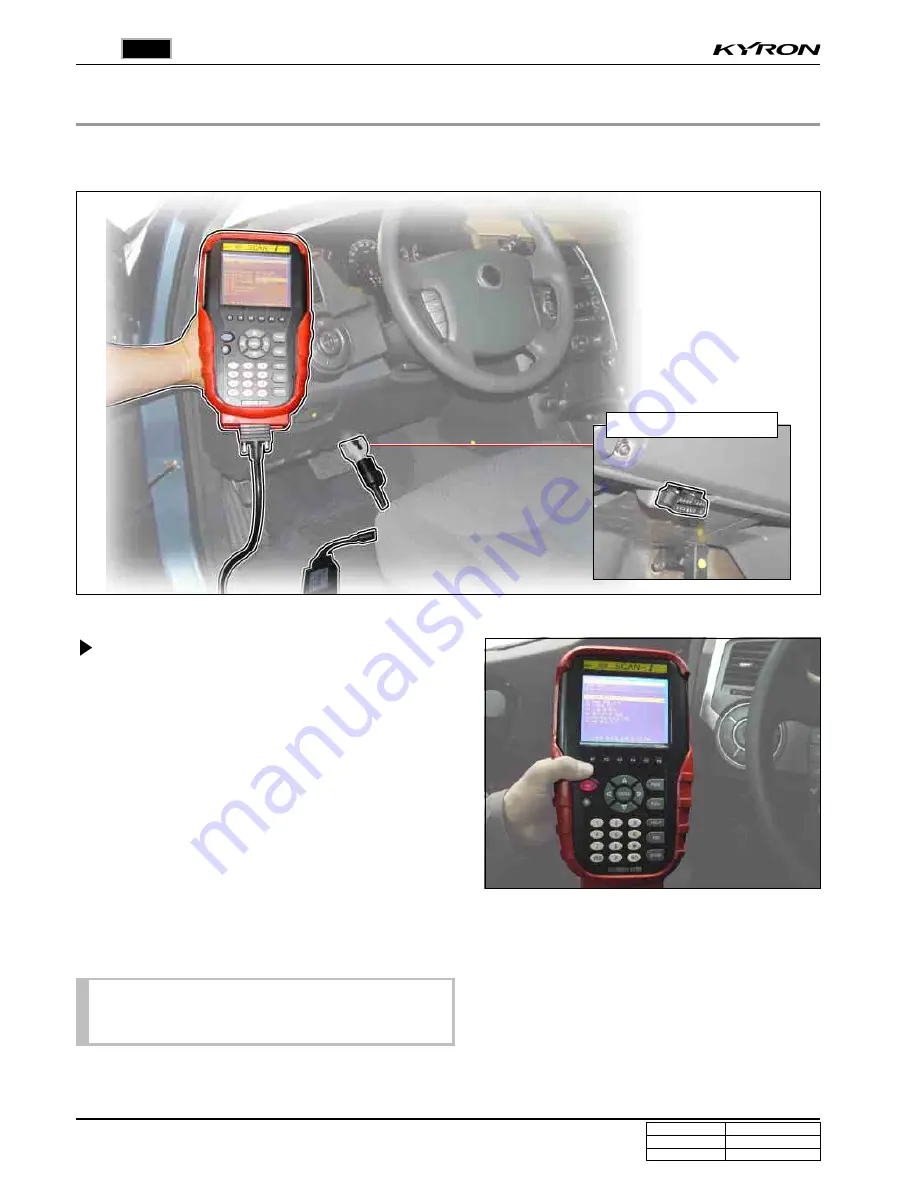 SSANGYONG KYRON 2006 Repair Manual Download Page 116