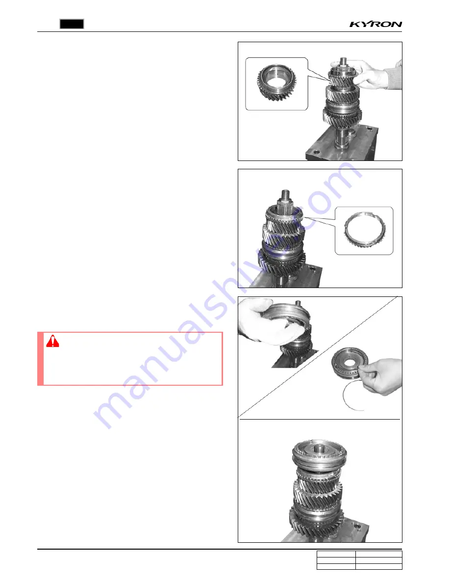 SSANGYONG KYRON 2006 Repair Manual Download Page 176