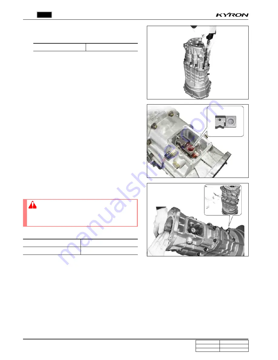 SSANGYONG KYRON 2006 Repair Manual Download Page 188