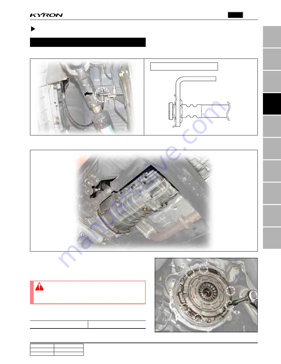 SSANGYONG KYRON 2006 Repair Manual Download Page 261