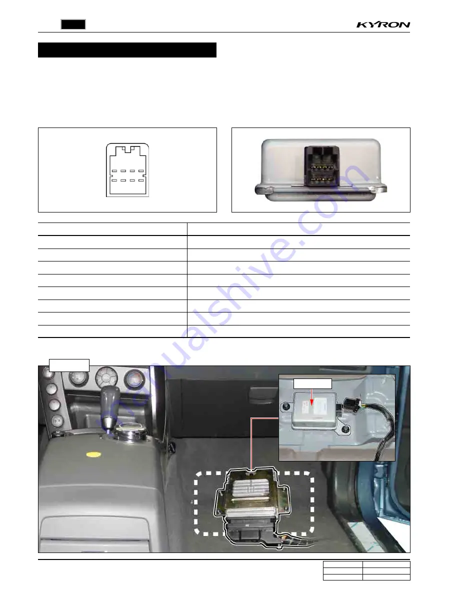 SSANGYONG KYRON 2006 Repair Manual Download Page 364