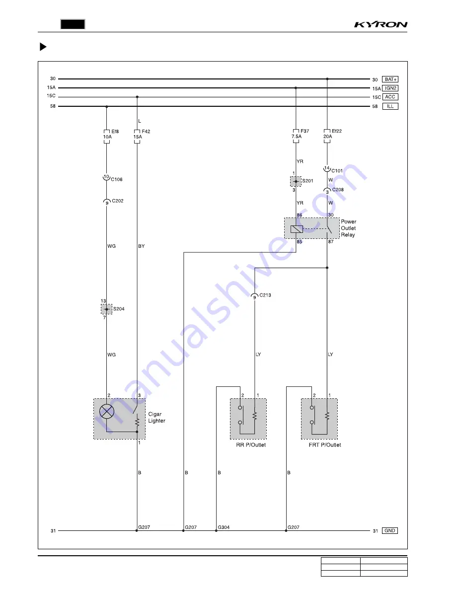 SSANGYONG KYRON 2006 Repair Manual Download Page 796