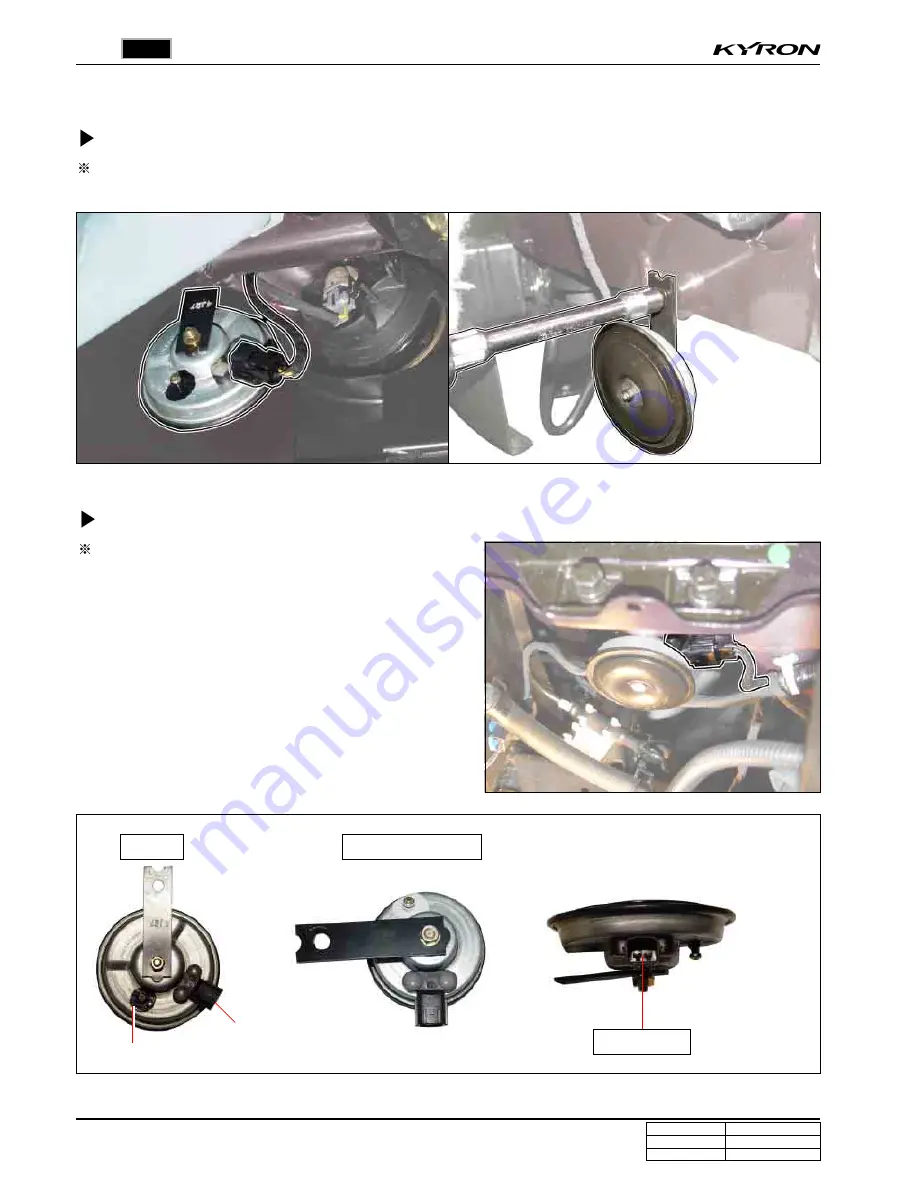 SSANGYONG KYRON 2006 Repair Manual Download Page 804