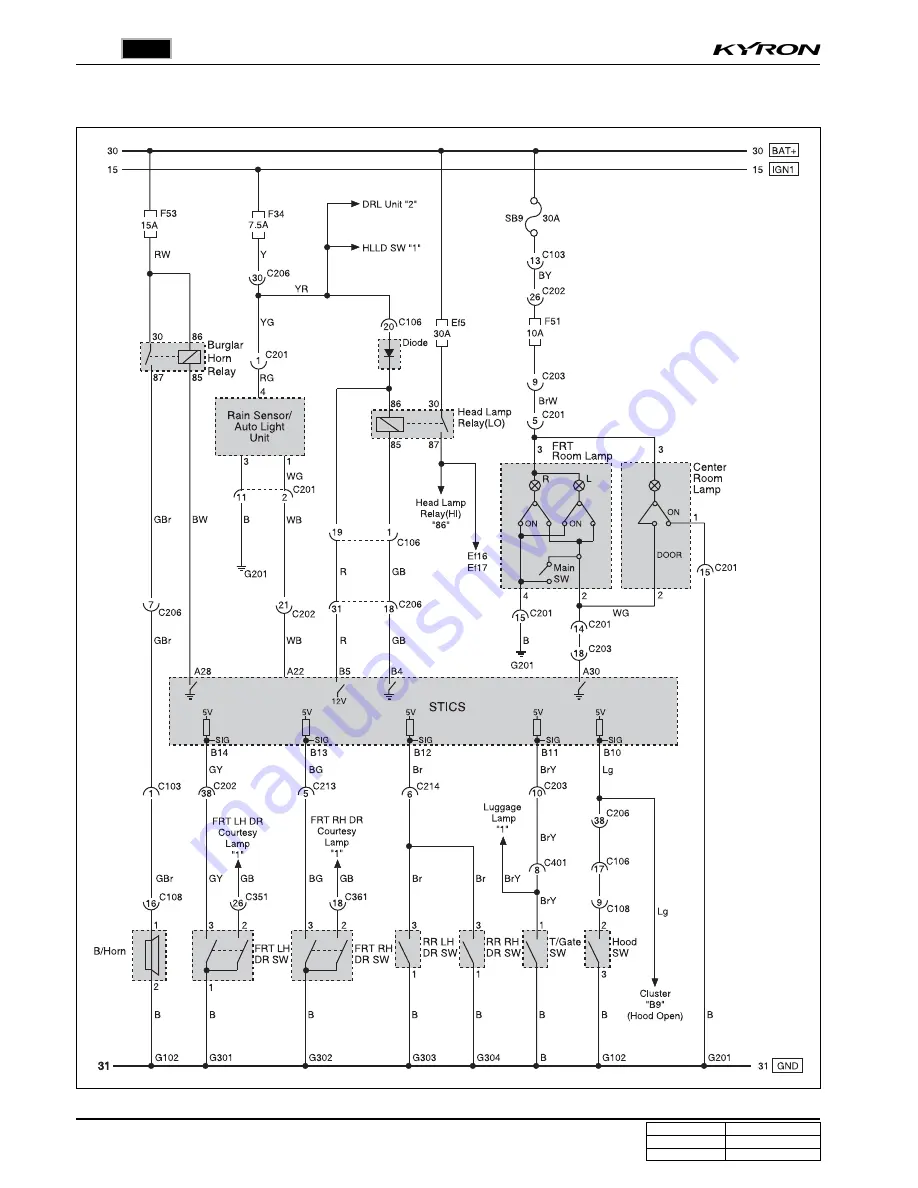 SSANGYONG KYRON 2006 Repair Manual Download Page 878