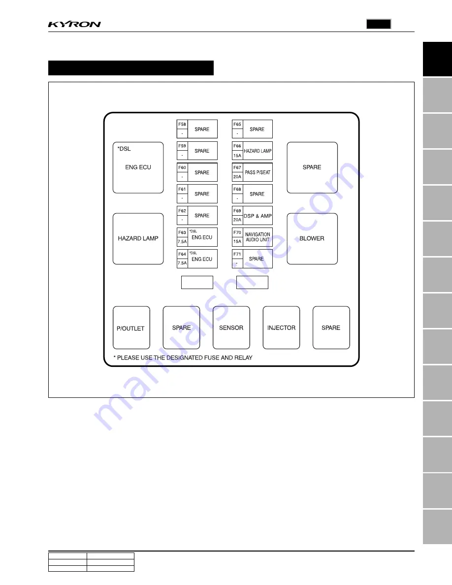 SSANGYONG KYRON 2006 Repair Manual Download Page 907