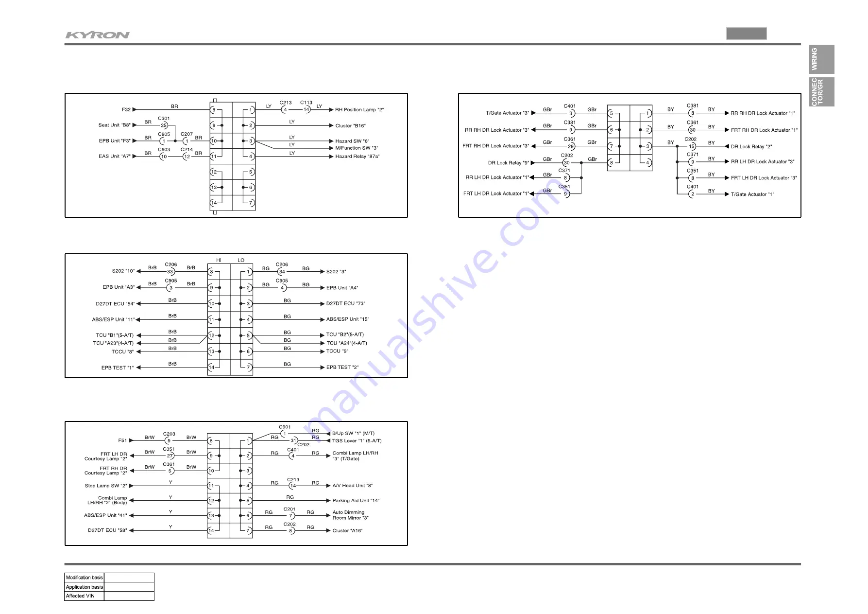 SSANGYONG KYRON 2007.04 Manual Download Page 13