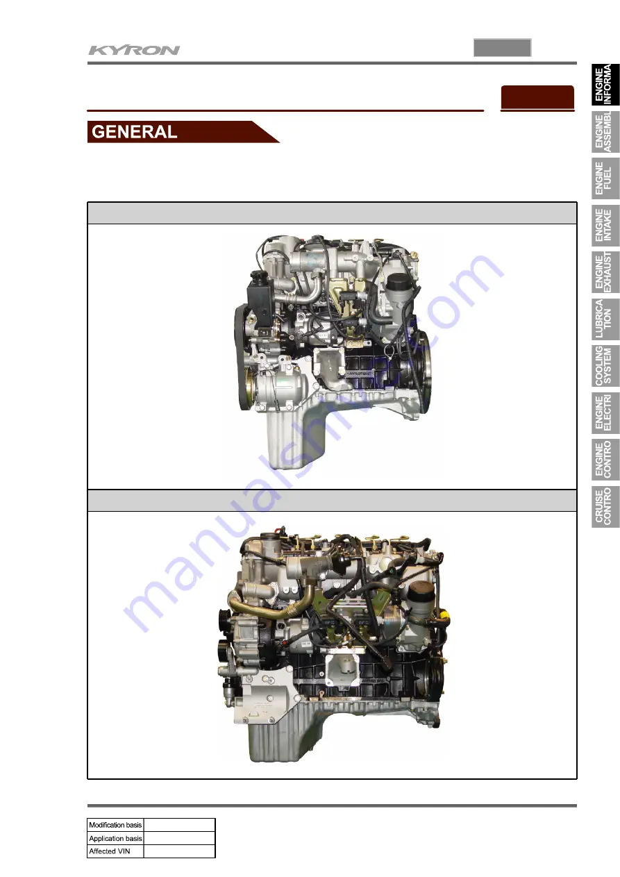 SSANGYONG KYRON 2007.04 Manual Download Page 168