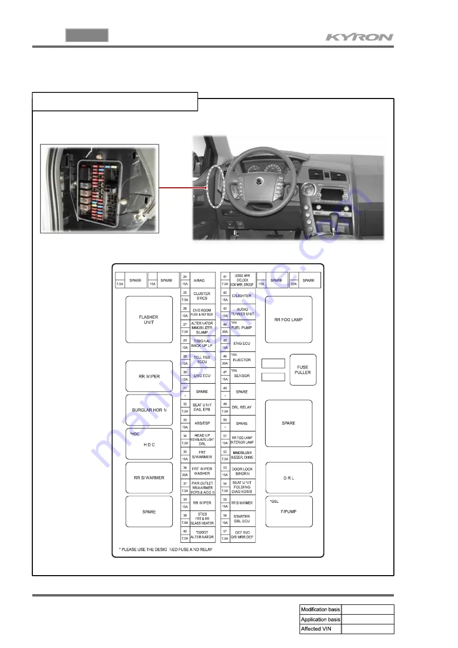 SSANGYONG KYRON 2007.04 Manual Download Page 460