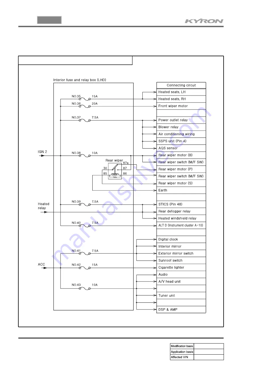 SSANGYONG KYRON 2007.04 Manual Download Page 466