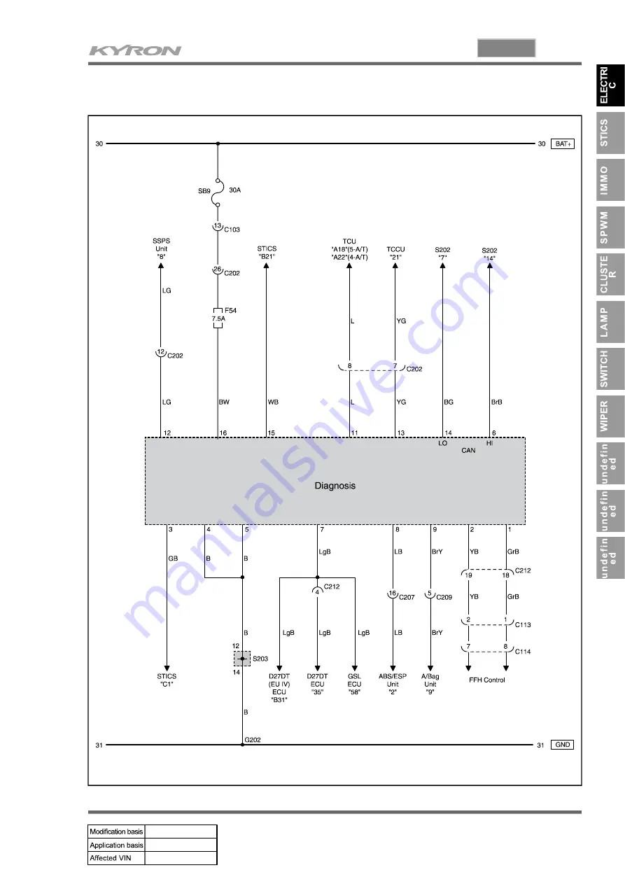 SSANGYONG KYRON 2007.04 Manual Download Page 479