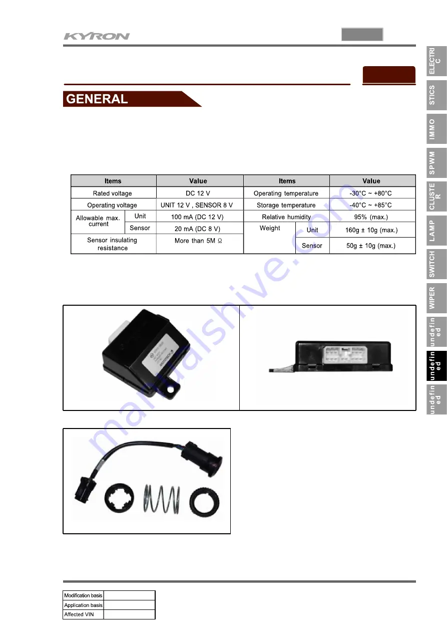 SSANGYONG KYRON 2007.04 Manual Download Page 552