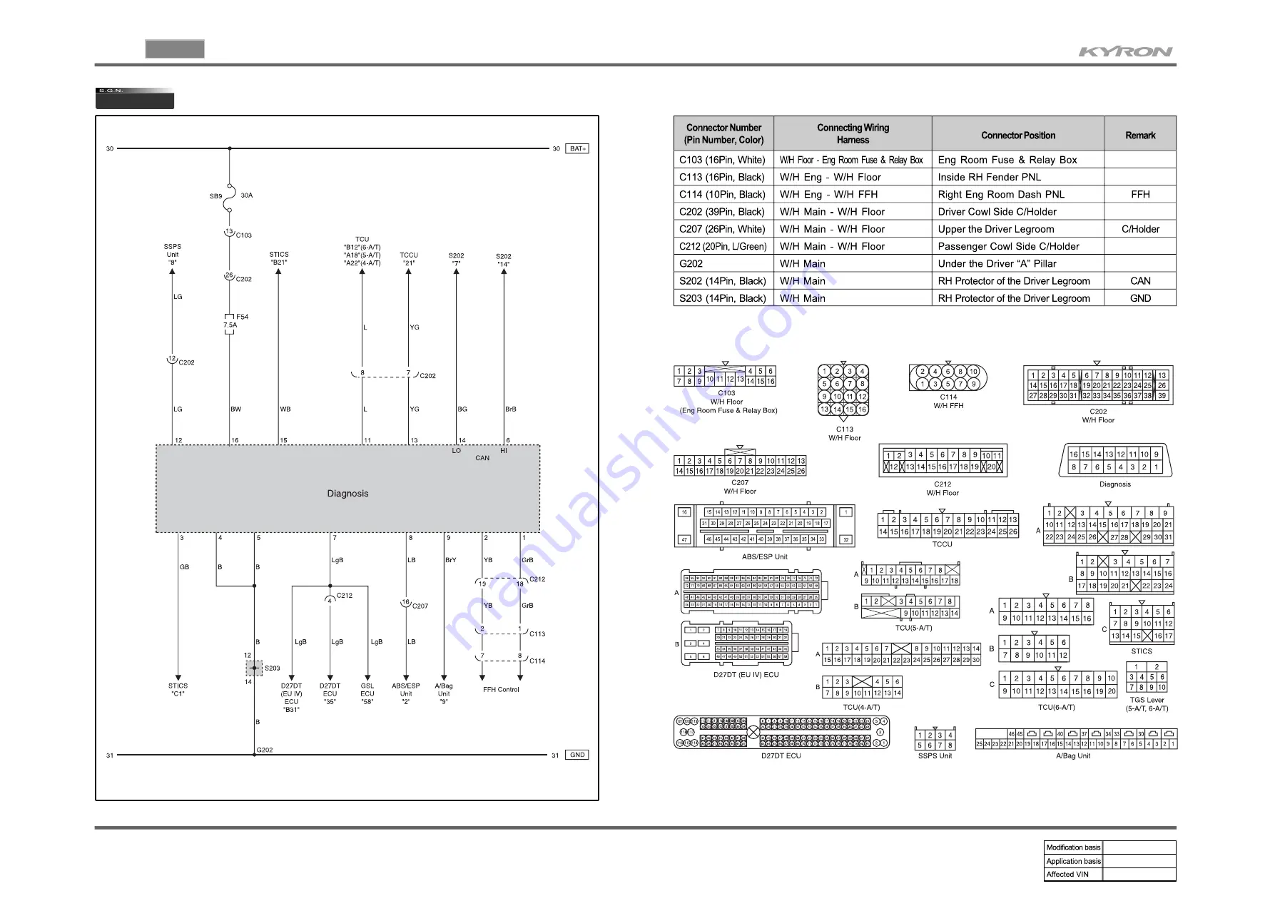 SSANGYONG KYRON 2008.07 Manual Download Page 53