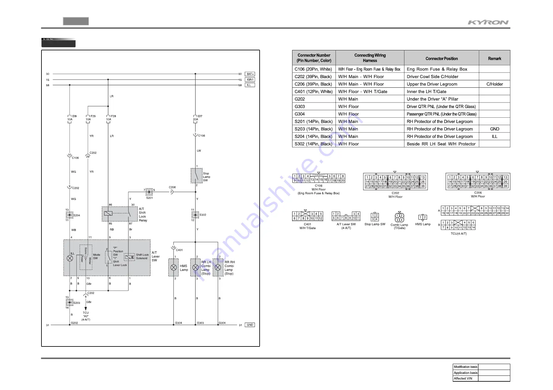 SSANGYONG KYRON 2008.07 Manual Download Page 59