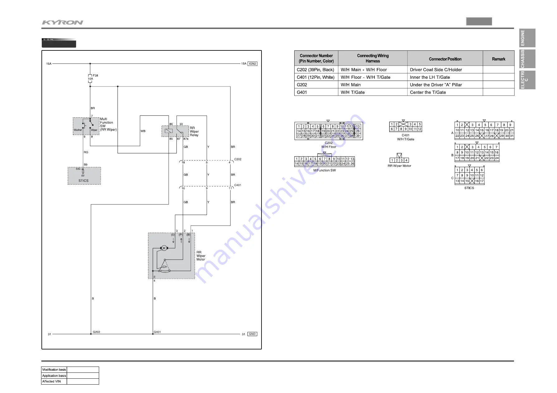 SSANGYONG KYRON 2008.07 Manual Download Page 84