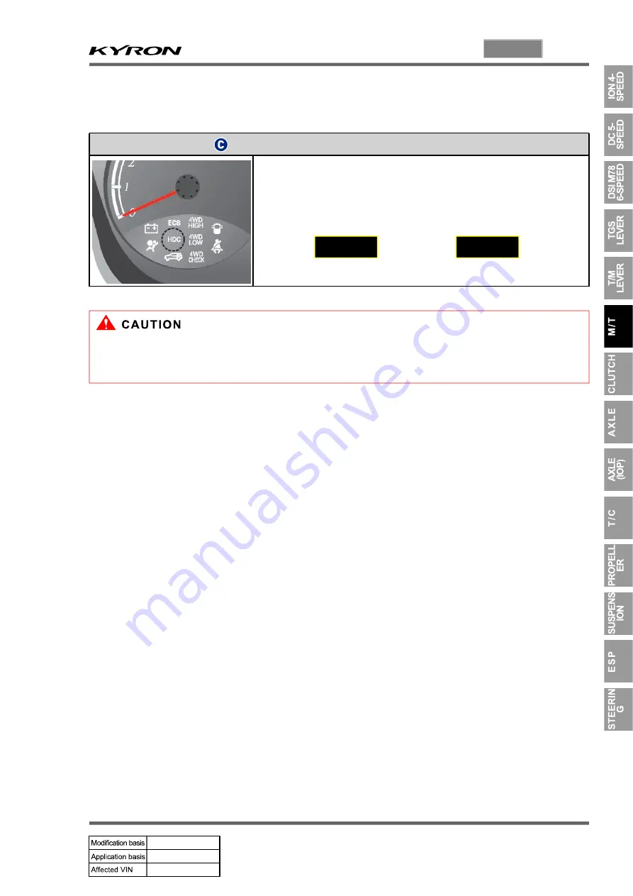 SSANGYONG KYRON 2008.07 Manual Download Page 1187