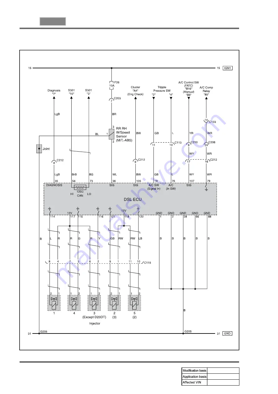 SSANGYONG KYRON 2008.07 Manual Download Page 691