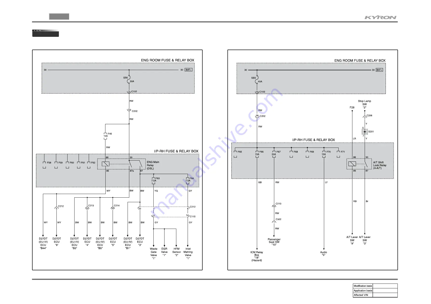 SSANGYONG KYRON 2010.01 Manual Download Page 1029