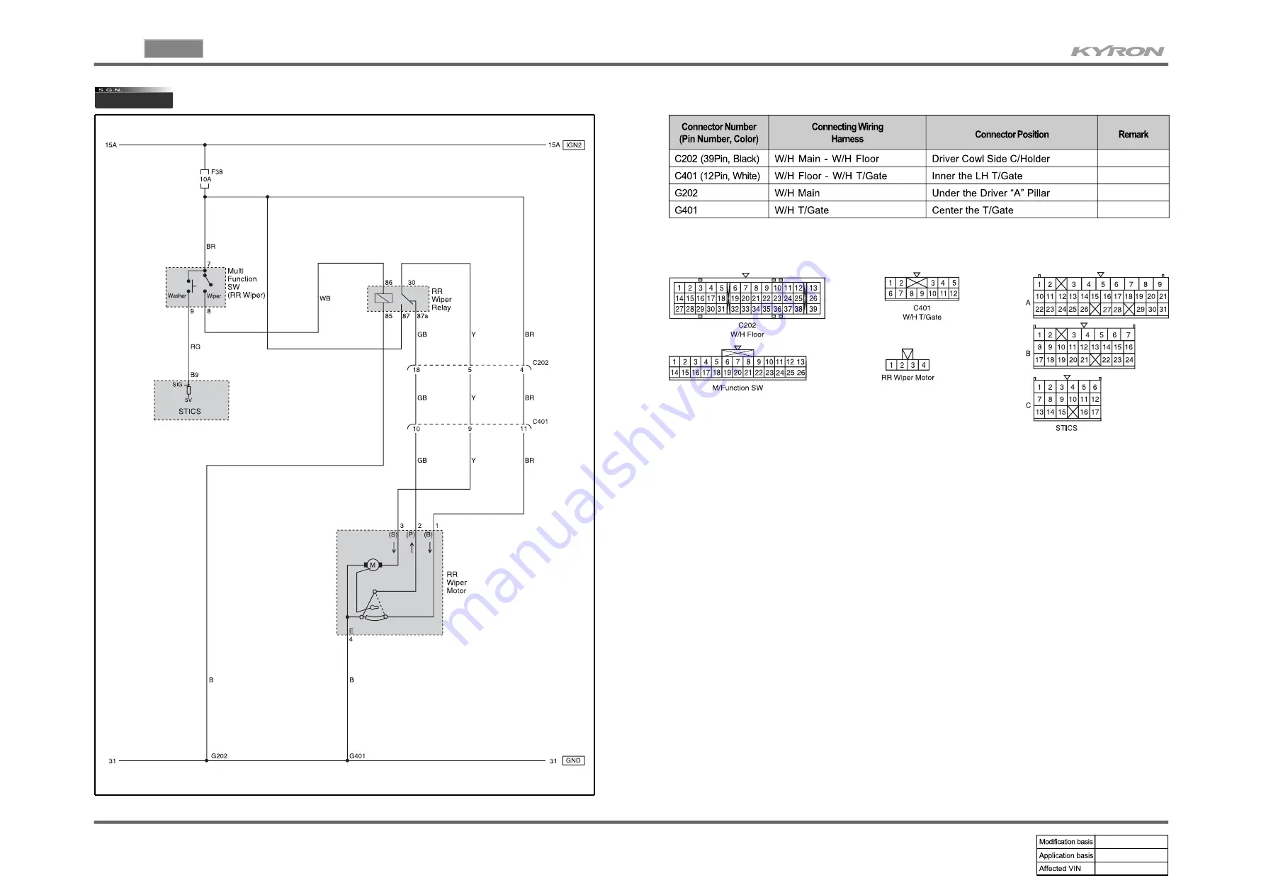 SSANGYONG KYRON 2010.01 Manual Download Page 1078