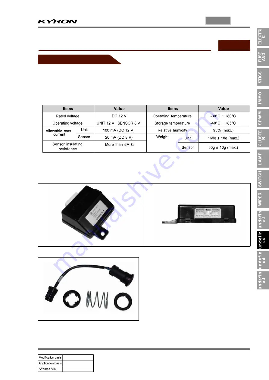 SSANGYONG KYRON 2010.01 Manual Download Page 535