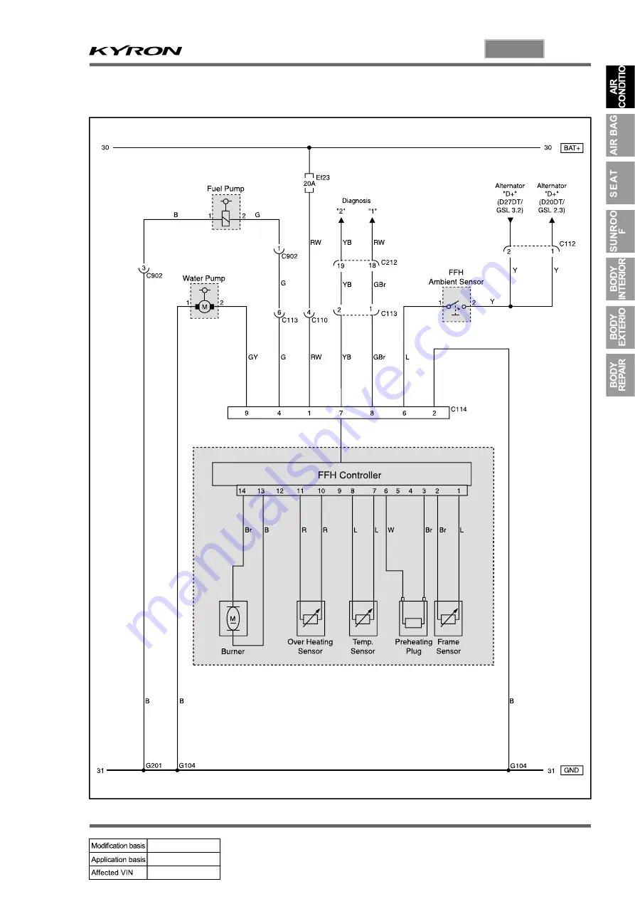 SSANGYONG KYRON 2010.01 Manual Download Page 857