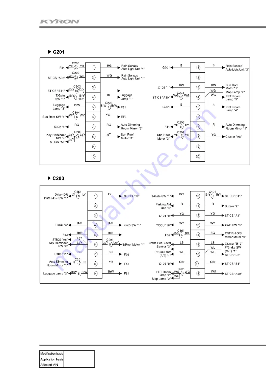 SSANGYONG Kyron D100 2005 Скачать руководство пользователя страница 23