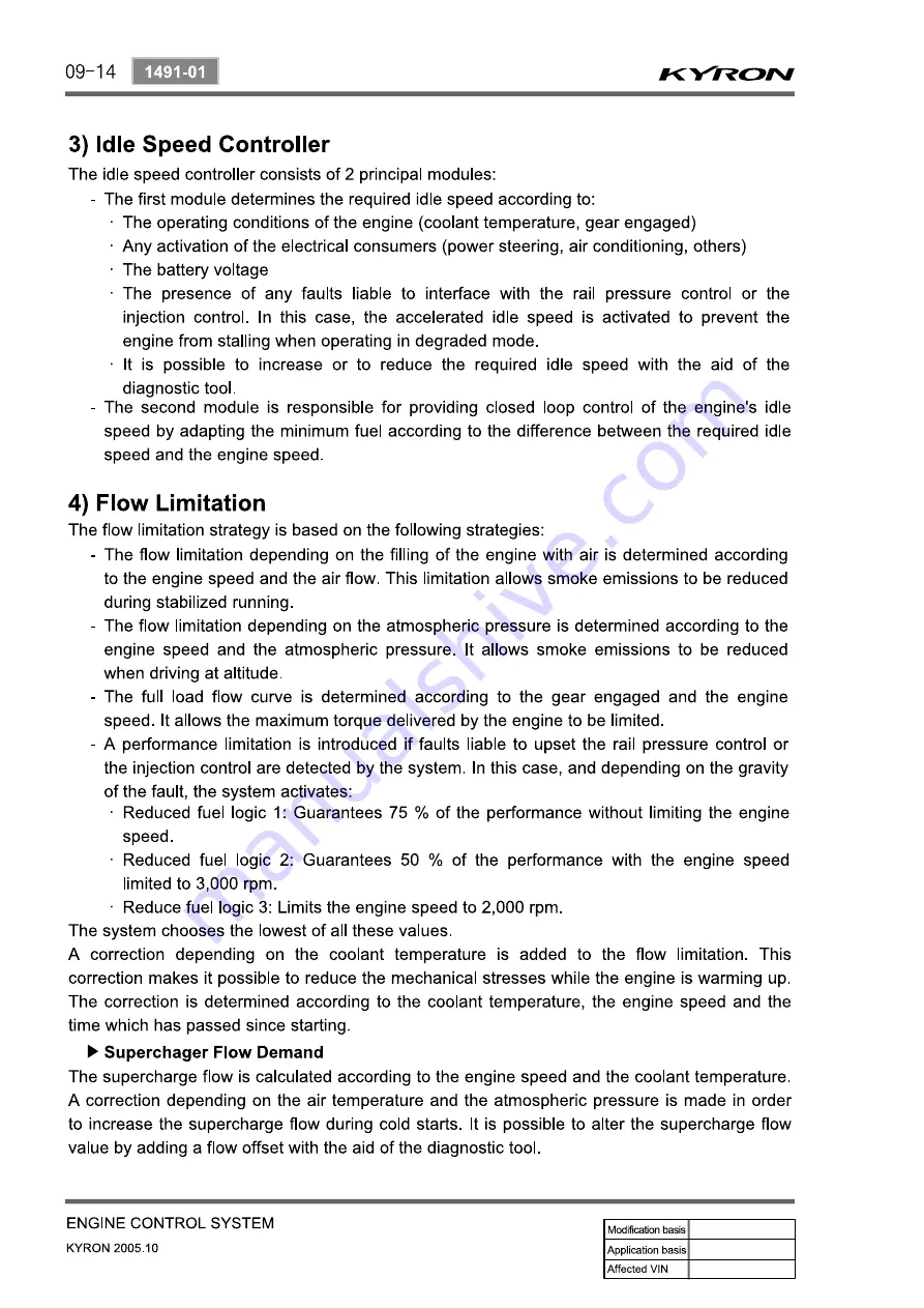 SSANGYONG Kyron D100 2005 Manual Download Page 210