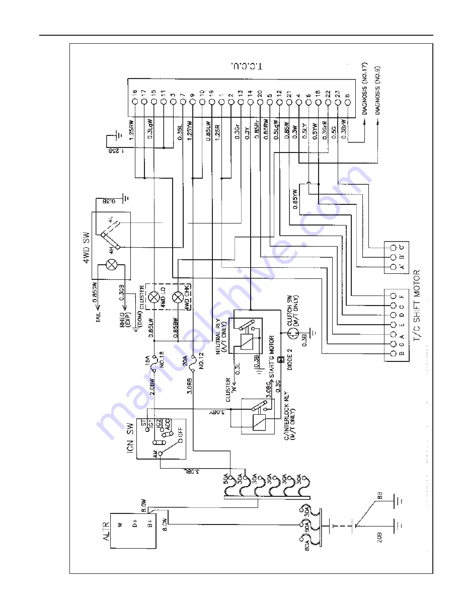 SSANGYONG Musso Sports N100 2003 Manual Download Page 1319