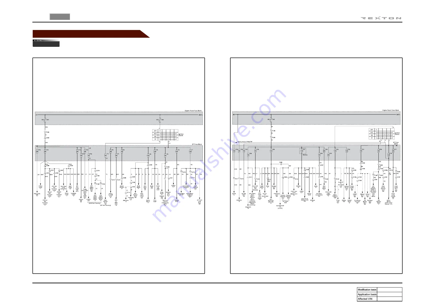 SSANGYONG REXTON 2004.04 Manual Download Page 38