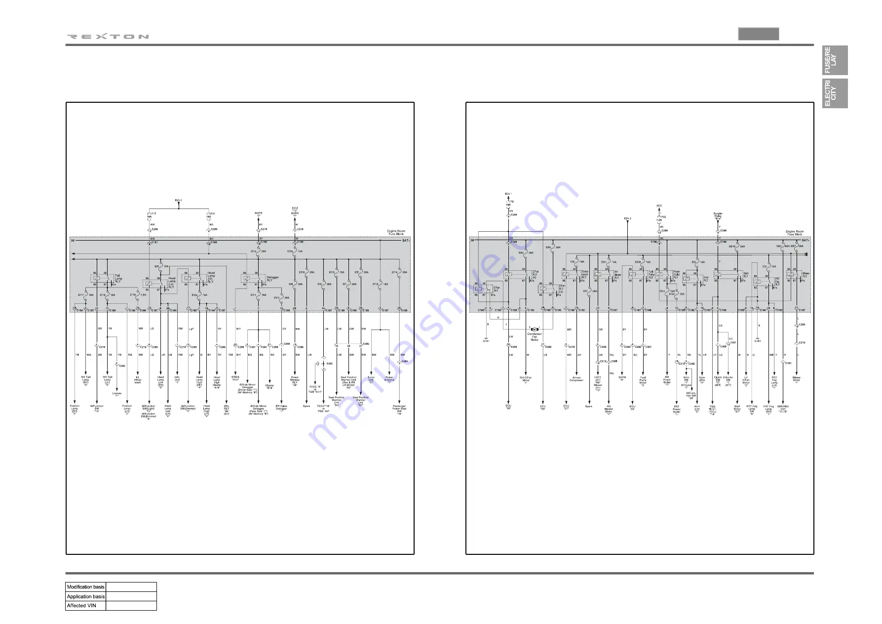 SSANGYONG REXTON 2004.04 Manual Download Page 43