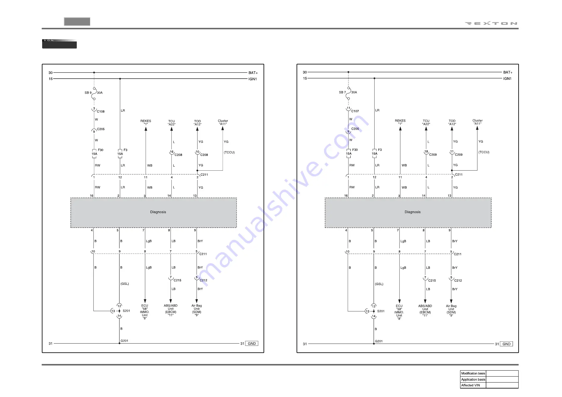 SSANGYONG REXTON 2004.04 Manual Download Page 74