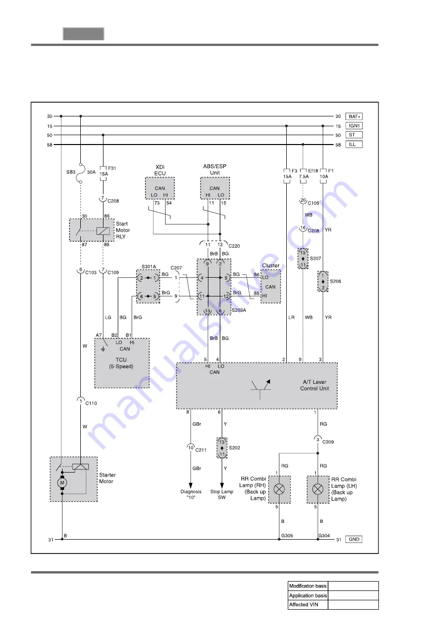 SSANGYONG REXTON 2004.04 Manual Download Page 493