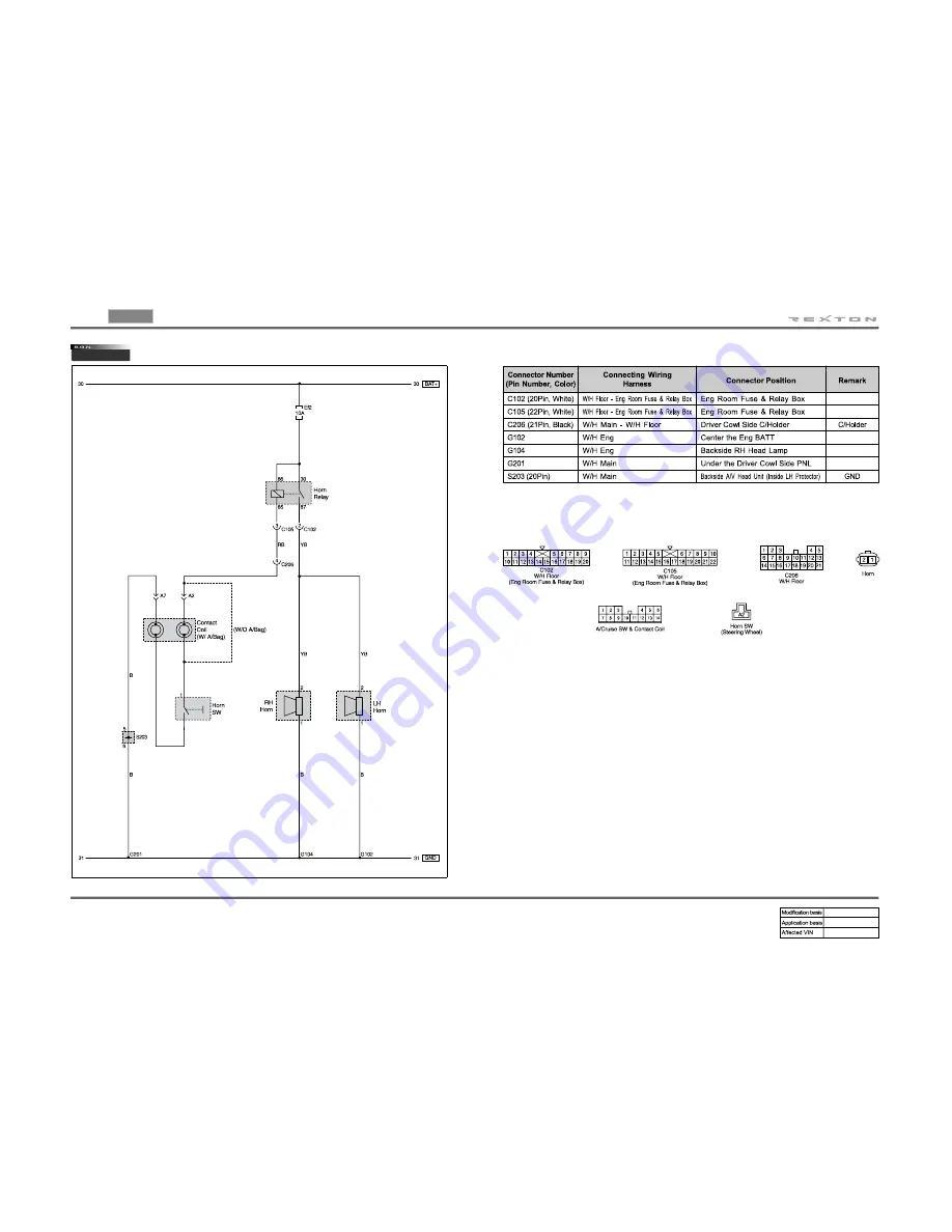 SSANGYONG Rexton 2010 Manual Download Page 78