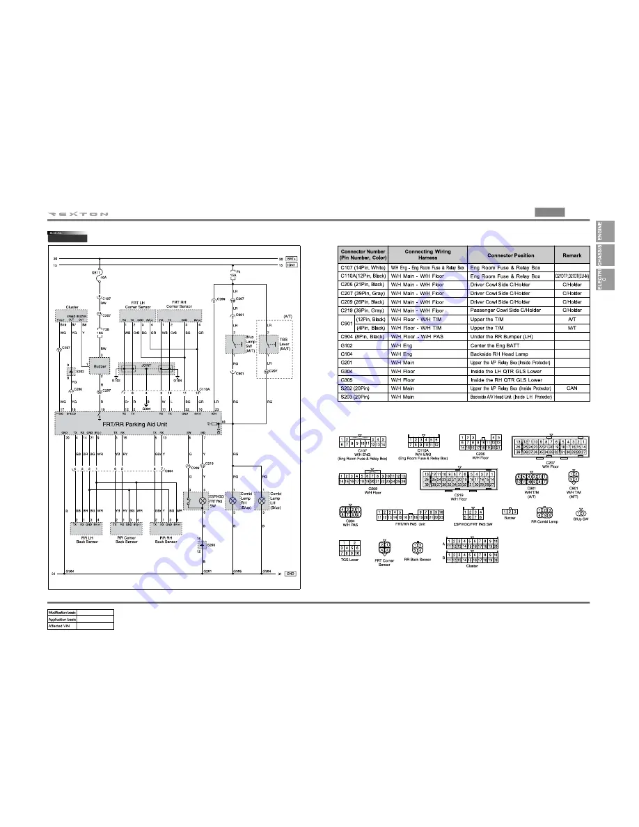 SSANGYONG Rexton 2010 Manual Download Page 95