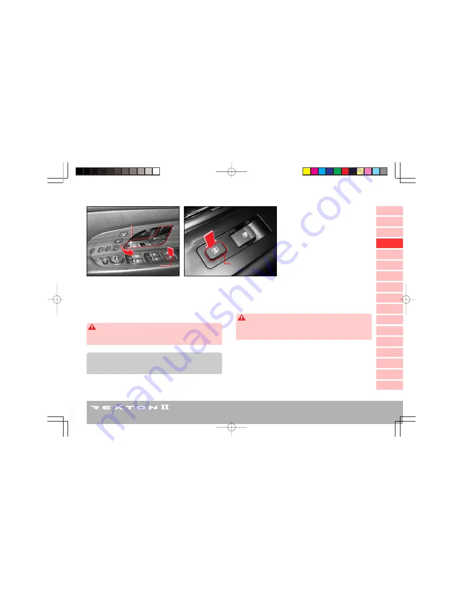 SSANGYONG REXTON II 2006 Owner'S Manual Download Page 47