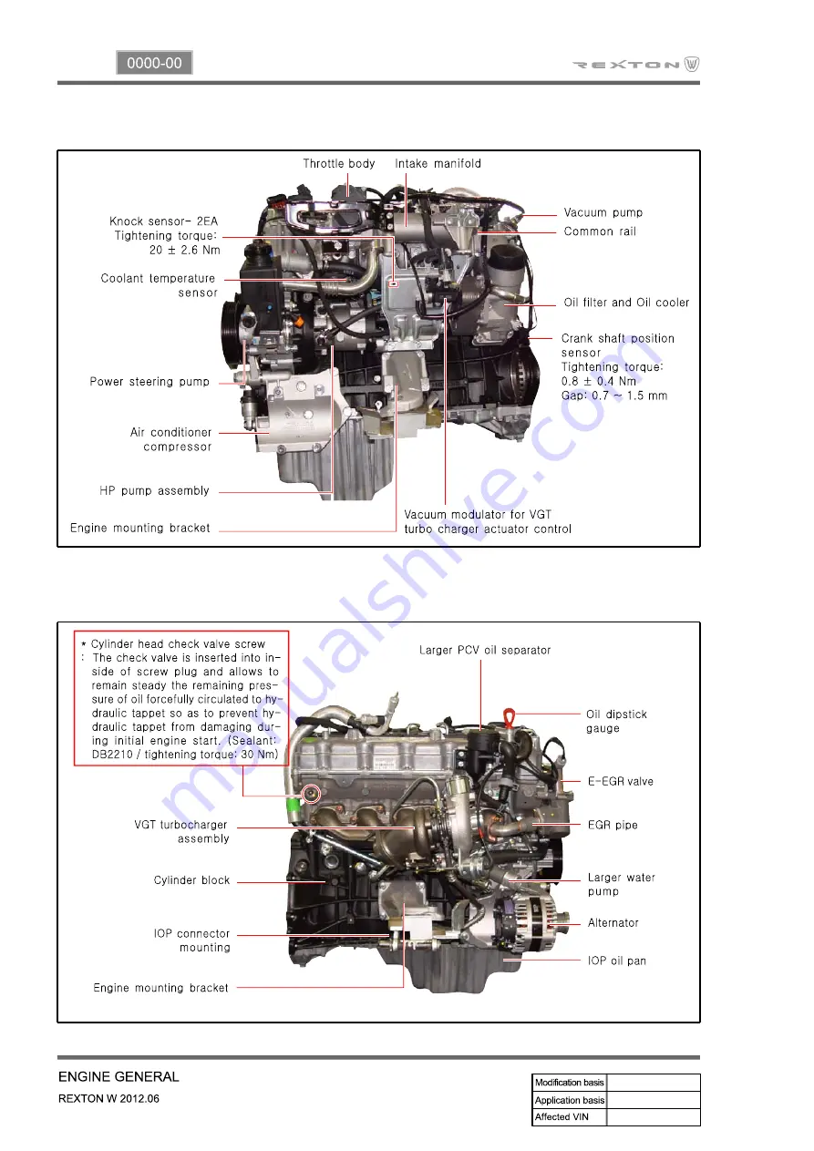 SSANGYONG Rexton W 2012.06 Скачать руководство пользователя страница 346