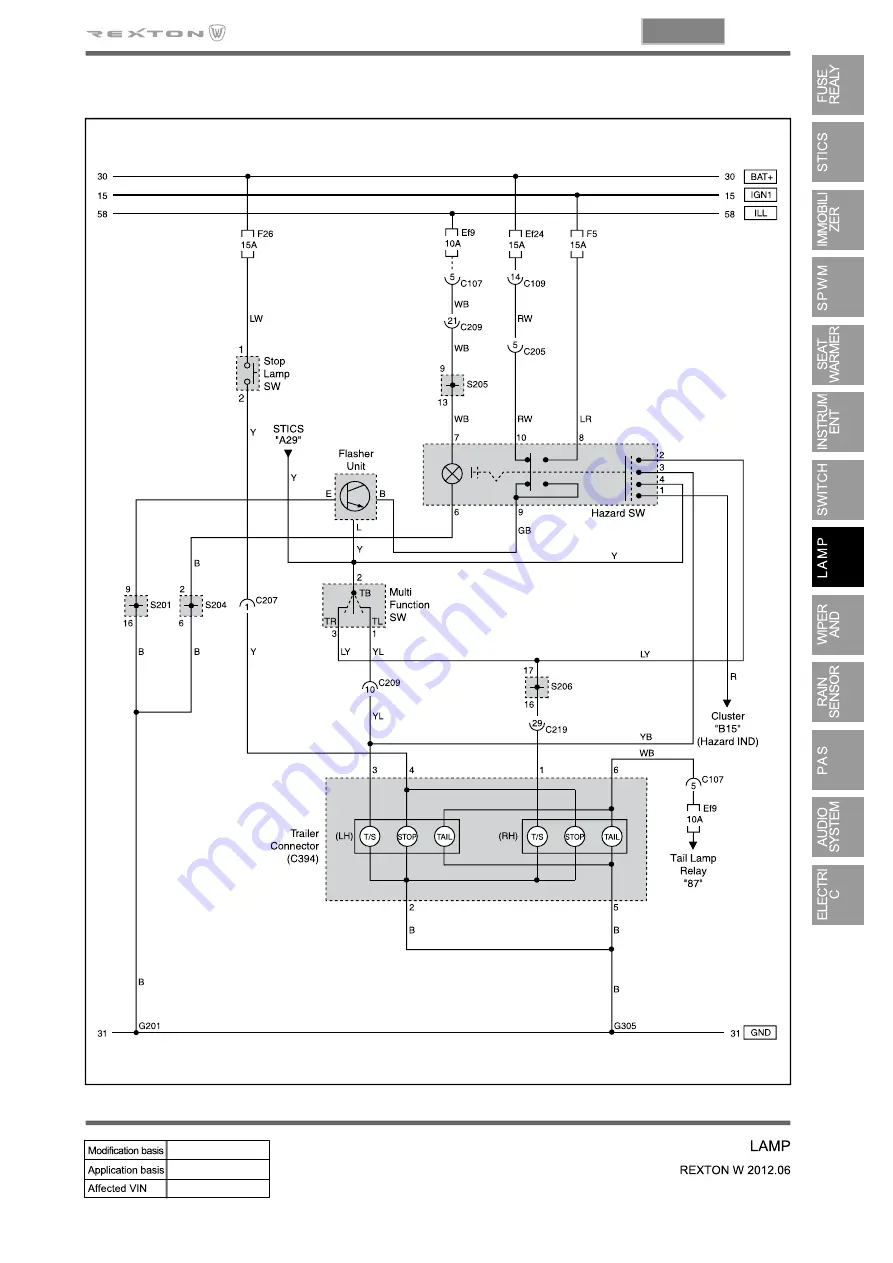 SSANGYONG Rexton W 2012.06 Manual Download Page 712