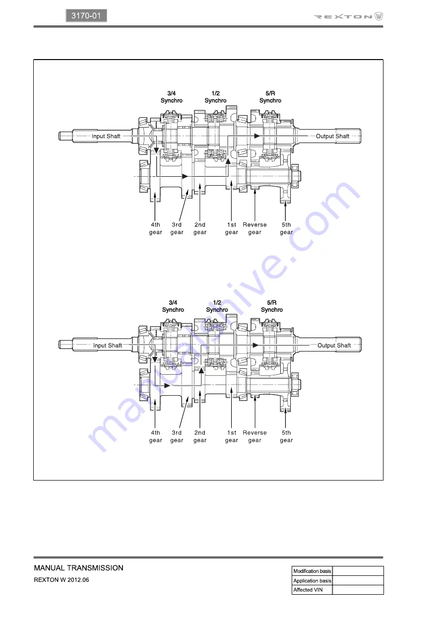 SSANGYONG Rexton W 2012.06 Manual Download Page 872