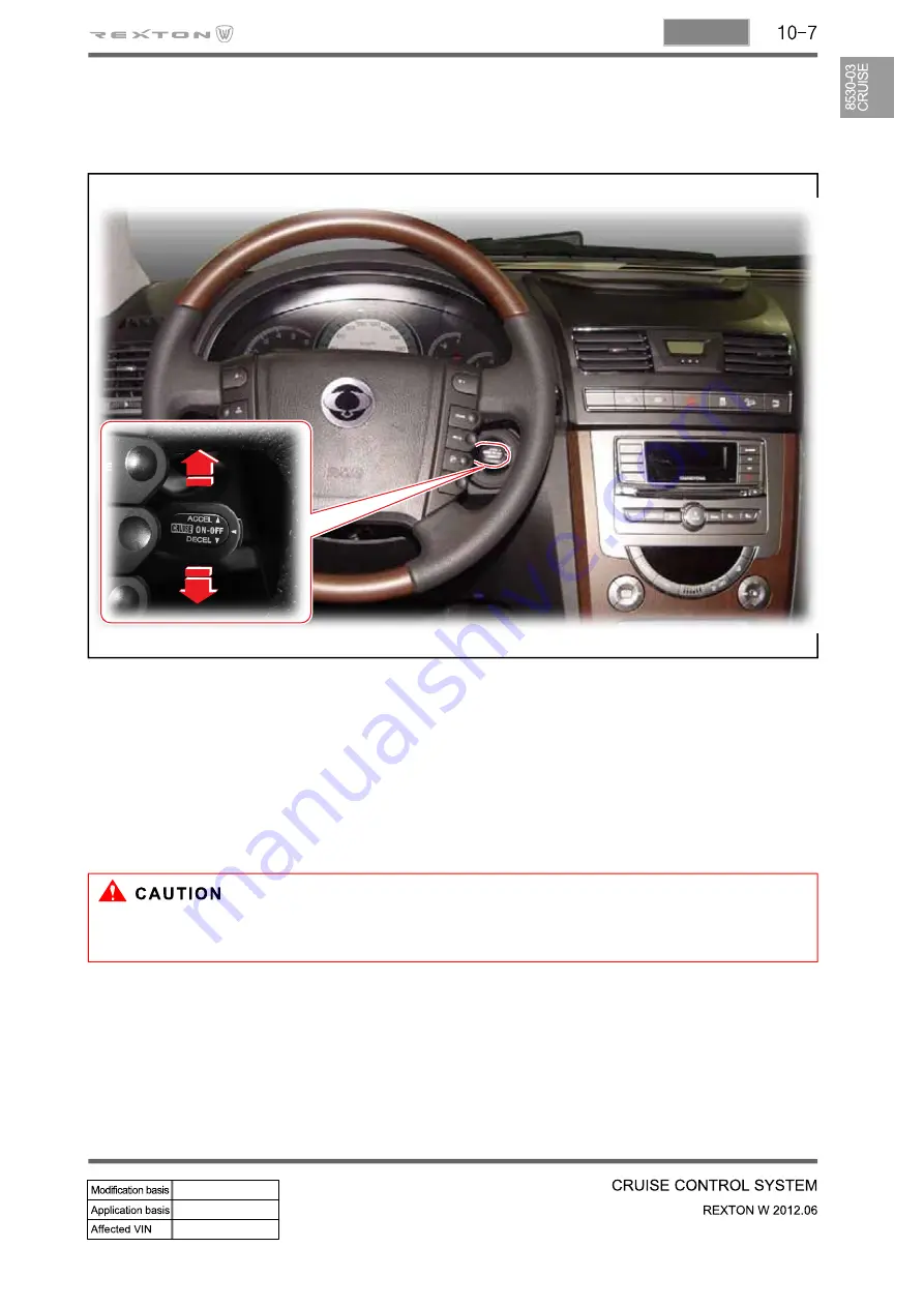 SSANGYONG Rexton Y290 2012 Manual Download Page 88