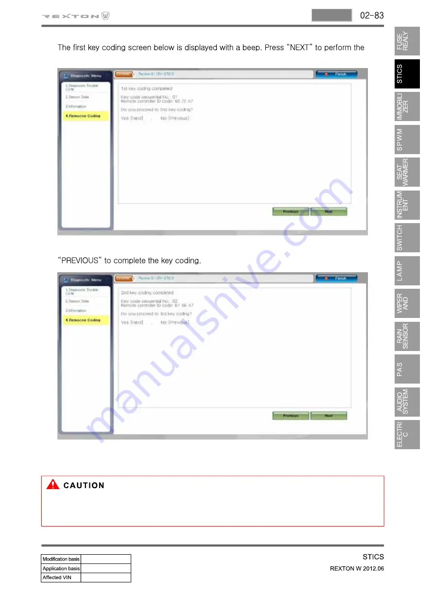 SSANGYONG Rexton Y290 2012 Manual Download Page 177