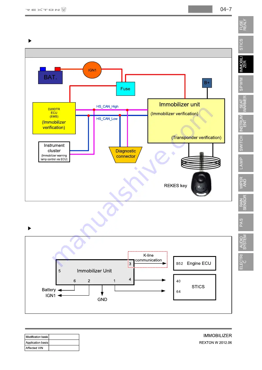 SSANGYONG Rexton Y290 2012 Manual Download Page 182