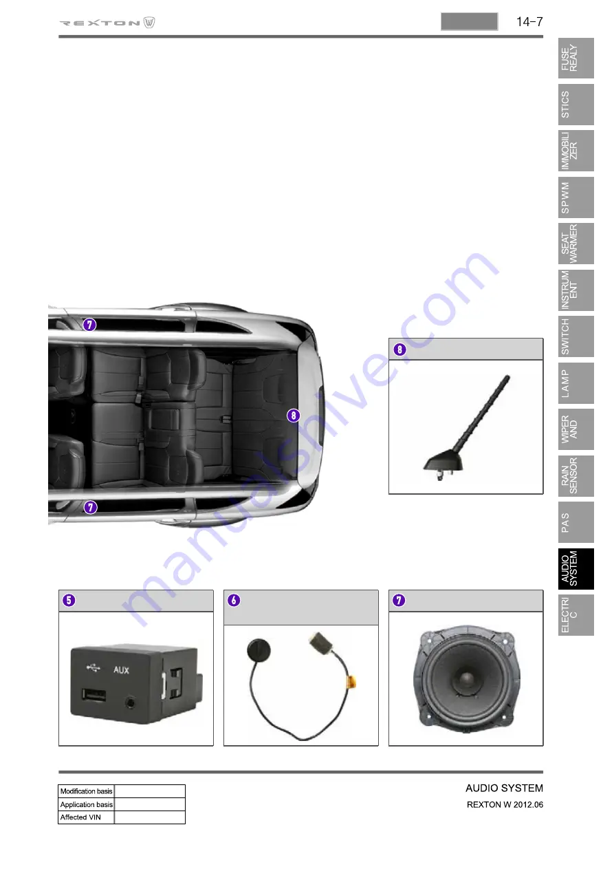 SSANGYONG Rexton Y290 2012 Manual Download Page 318