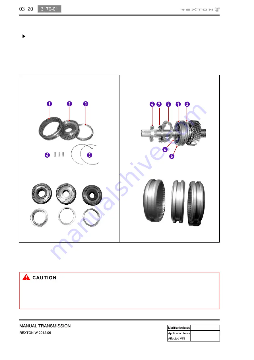 SSANGYONG Rexton Y290 2012 Manual Download Page 422