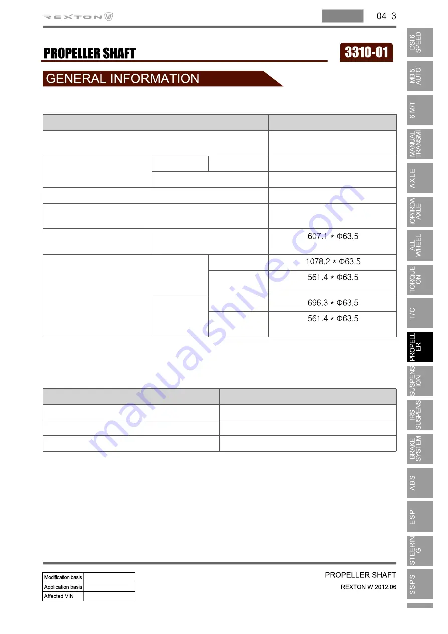 SSANGYONG Rexton Y290 2012 Manual Download Page 459