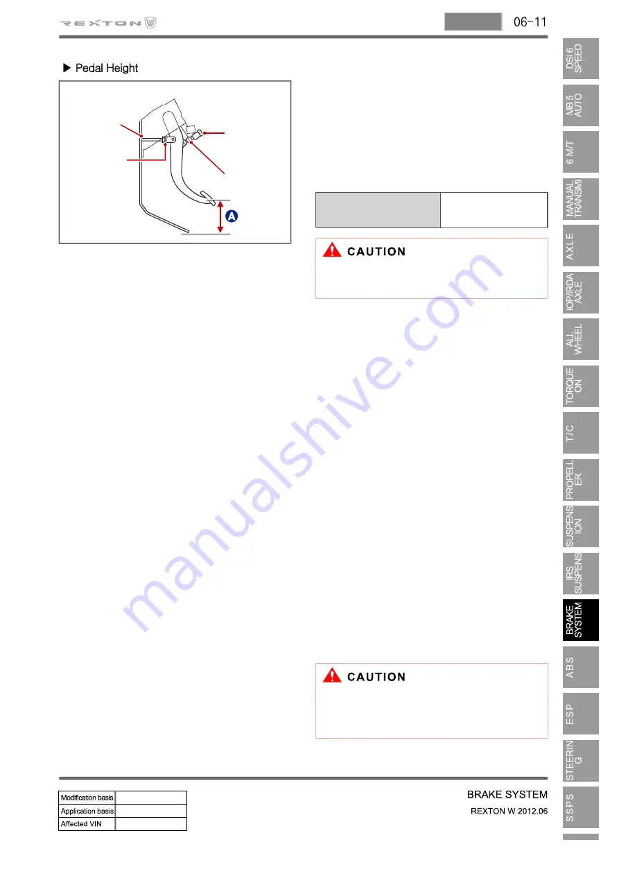 SSANGYONG Rexton Y290 2012 Manual Download Page 485