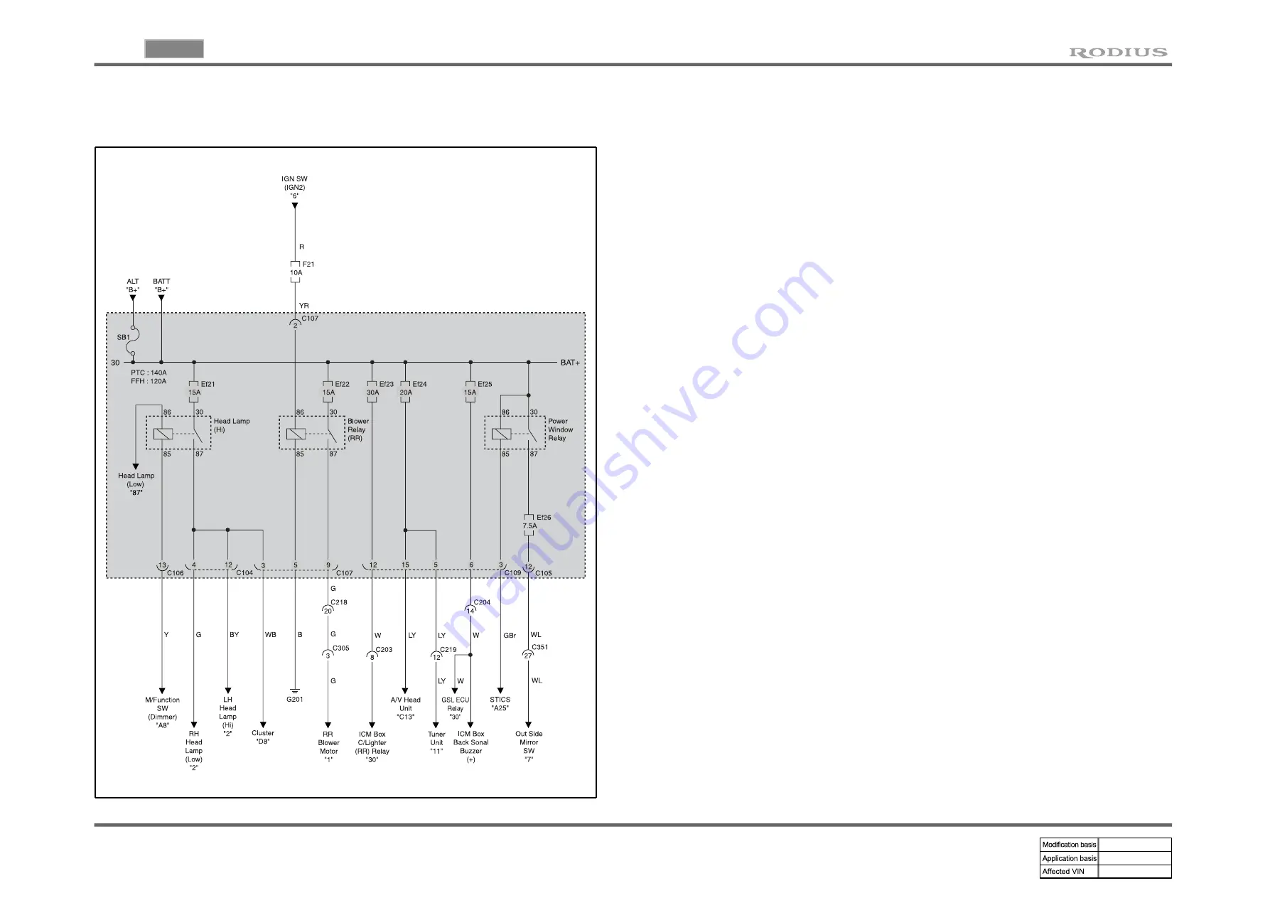 SSANGYONG RODIUS 2004.09 Manual Download Page 40