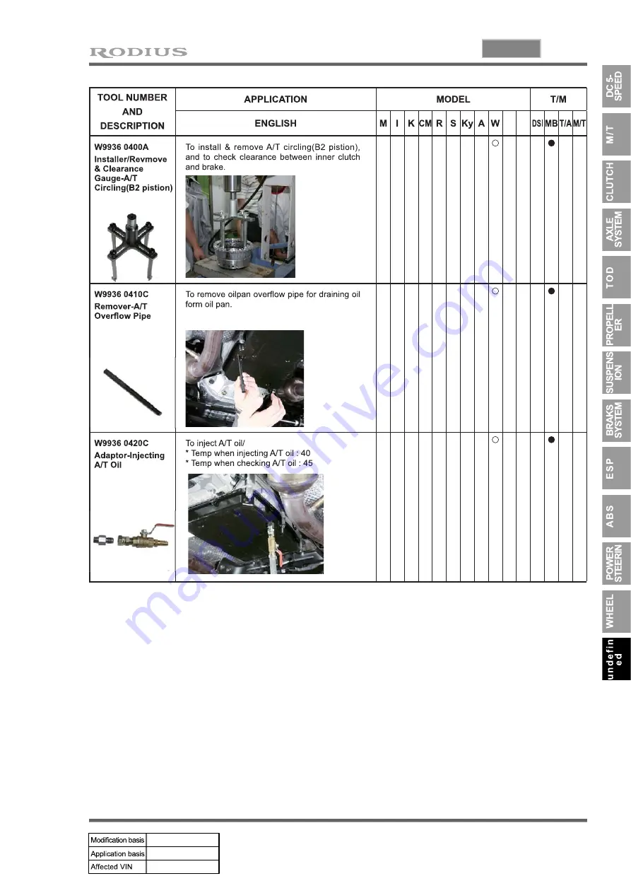 SSANGYONG RODIUS 2004.09 Manual Download Page 503