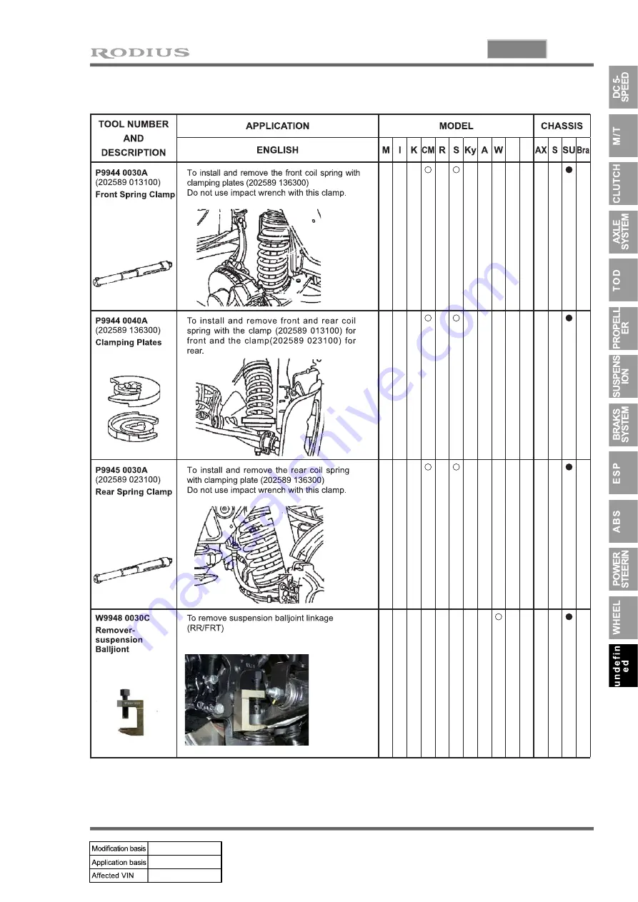 SSANGYONG RODIUS 2004.09 Скачать руководство пользователя страница 511